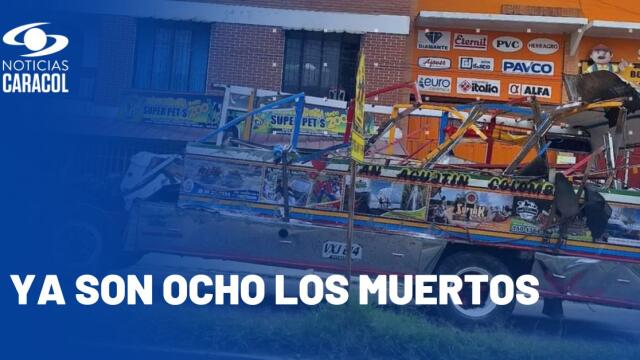 Ocho personas perdieron la vida en siniestro vial registrado en el departamento de Huila Ocho personas perdieron la vida en siniestro vial registrado en el departamento de Huila