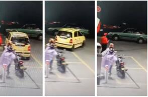 Apareció dueño de taxi que se había ido sin pagar tanqueada de gasolina: ¿pagó la deuda?