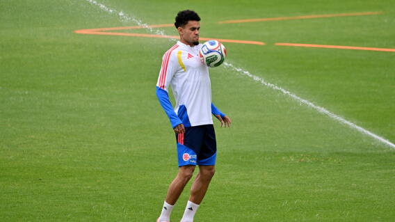 Luis Díaz, extremo de la Selección Colombia.