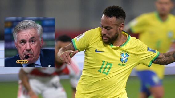 Neymar y Carlo Ancelotti cruzan 'picantes' declaraciones, previo a Eliminatorias. Neymar y Carlo Ancelotti cruzan 'picantes' declaraciones, previo a Eliminatorias.
