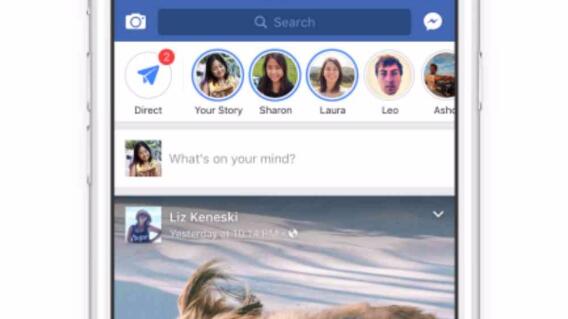 281030_Facebook hace oficial las historias en su aplicación. Foto: Facebook