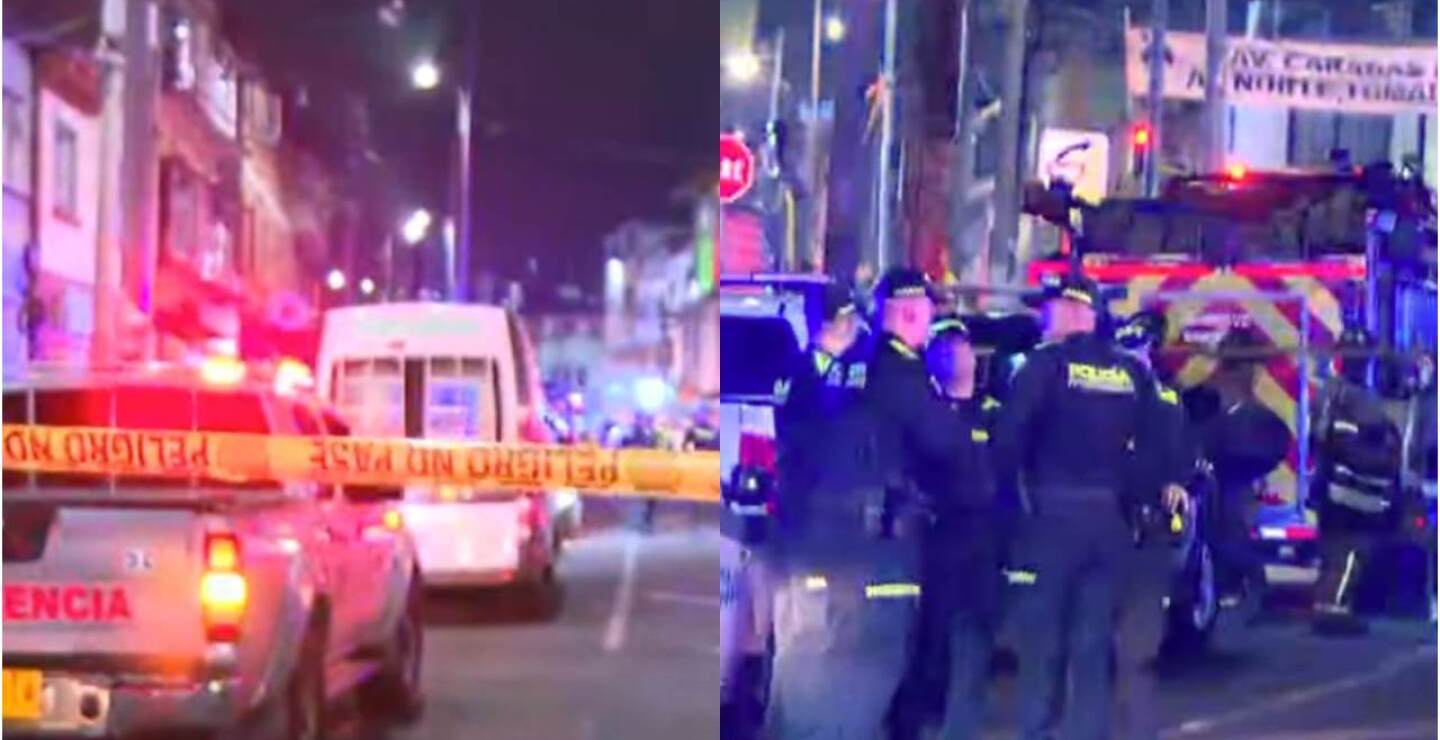 Ataque con granada en el centro de Bogotá.