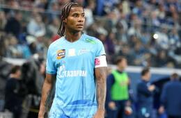 Wilmar Barrios en uno de los partidos con Zenit en el fútbol de Rusia.