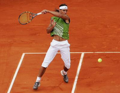 Rafael Nadal en la edición de 2005 de Roland Garros Rafael Nadal en la edición de 2005 de Roland Garros