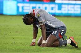 Hugo Rodallega, delantero de Independiente Santa Fe Hugo Rodallega, delantero de Independiente Santa Fe