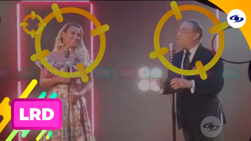 Maia y Gilberto Santa Rosa en el detrás de cámaras de ‘Lo que yo quiero’