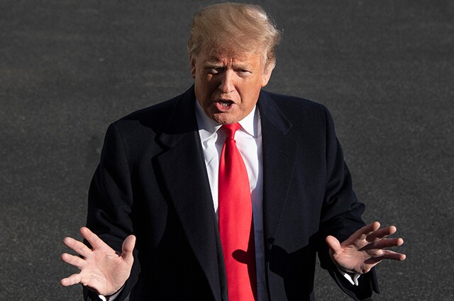 Trump dice que puede declarar emergencia nacional si no autorizan fondos para muro en la frontera