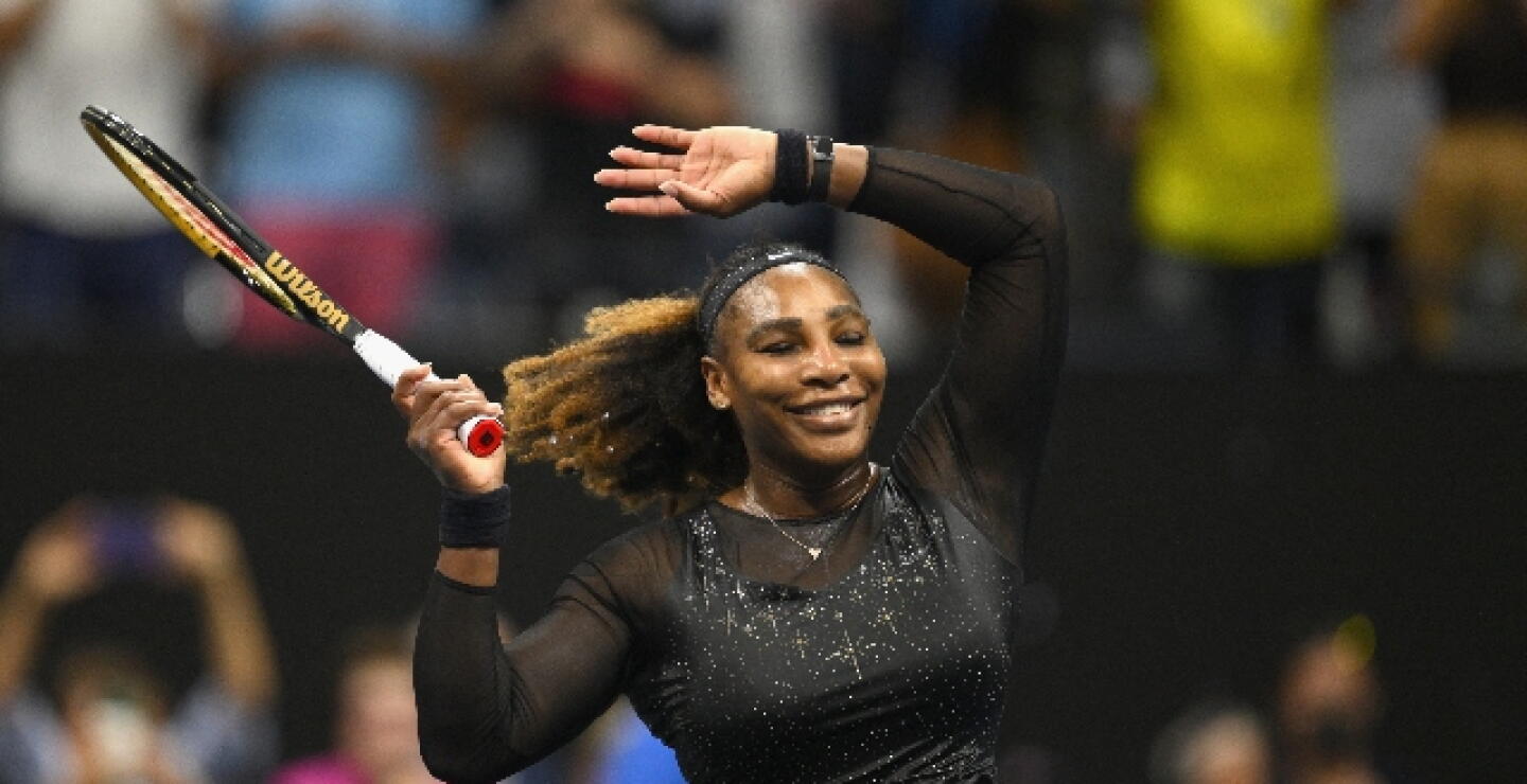 Serena Williams durante el Abierto de Estados Unidos 2022. 