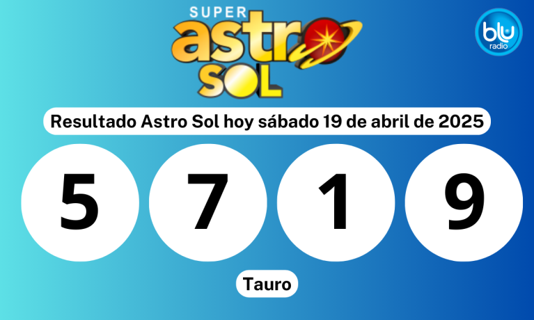 Resultado Astro Sol hoy sábado 19 de abril de 2025 Resultado Astro Sol hoy sábado 19 de abril de 2025