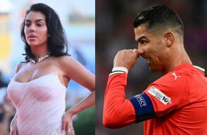 Georgina Rodríguez y Cristiano Ronaldo. 