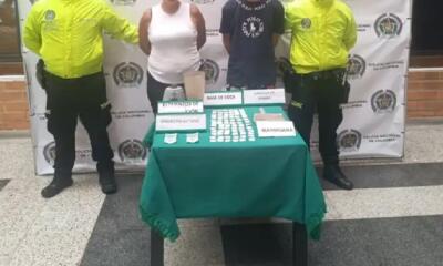 En Itagüí, delincuente le pidió perdón a su mamá detenida por vender droga con él