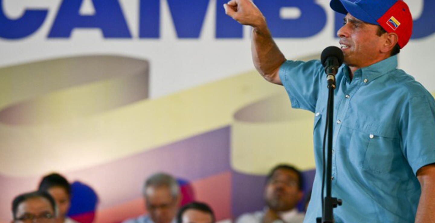 90175_Henrique Capriles / AFP