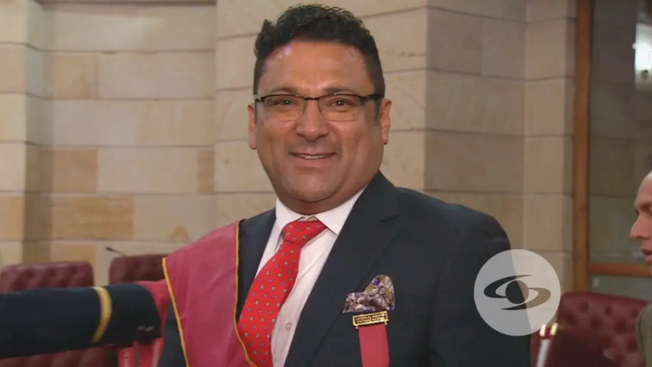 Así vivió Frank Solano su condecoración en el Congreso de la República