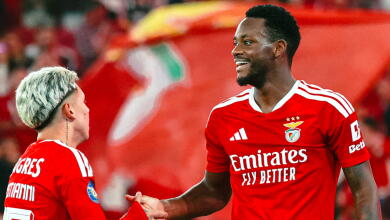 Jhon Durán, delantero del Benfica