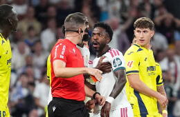  Vinícius Júnior fue expulsado en Real Madrid vs. Villarreal por la Liga de España. 