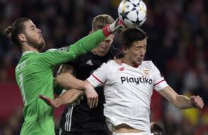301332_Foto: David de Gea en el Sevilla vs Manchester United/AFP