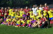Selección Colombia femenina Sub-20 en medio del Sudamericano de la categoría en Paraguay. 