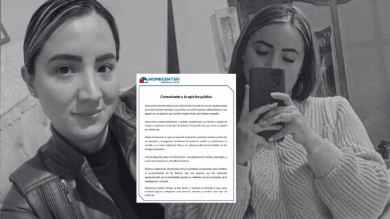 Comunicado de Homecenter sobre muerte de mujer