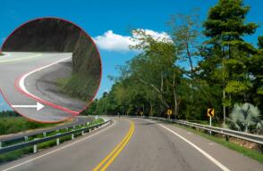 ¿Qué significa la línea roja en carretera y por qué podría salvar vidas?