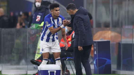 Sergio Conceicao y Luis Diaz, durante su etapa en Porto. Sergio Conceicao y Luis Diaz, durante su etapa en Porto.