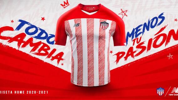 371147_Nueva camiseta Junior. Foto: Cortesía