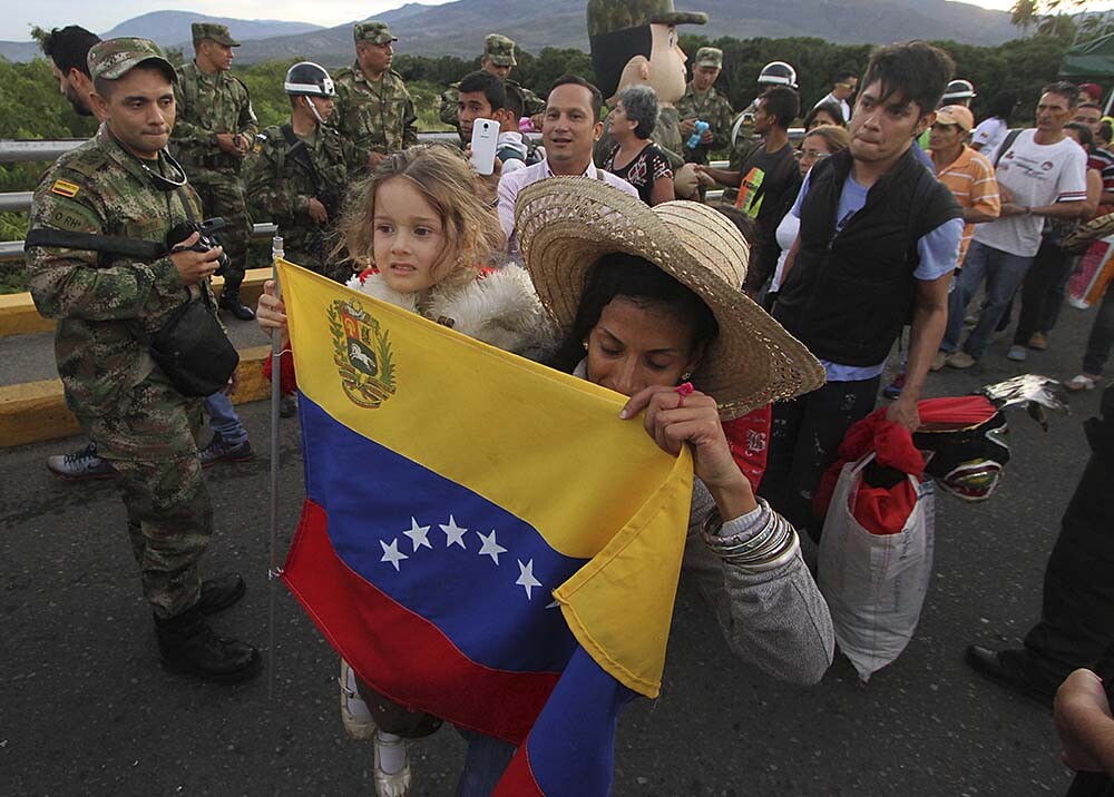 248670_Blu Radio / Preocupa llegada de venezolanos a Cali en busca de ayuda. Foto: AFP.