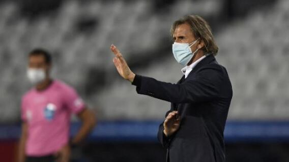 Ricardo Gareca, seleccionador de Perú. Ricardo Gareca, seleccionador de Perú.