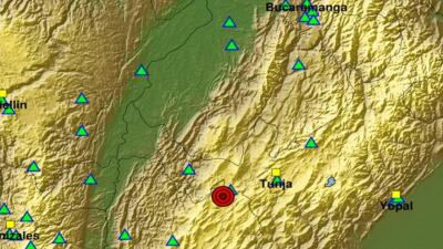 Reportan temblor en Colombia la mañana de este martes 10 de marzo: epicentro y magnitud