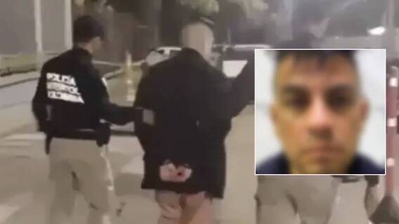 Hombre capturado en Medellín. Hombre capturado en Medellín.