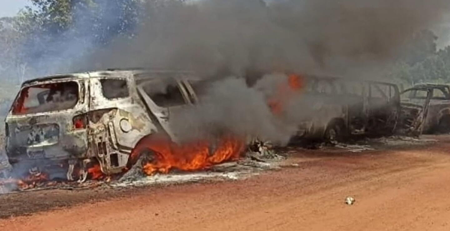 Ataque a carros de la UNP en los Llanos del Yarí, en Caquetá