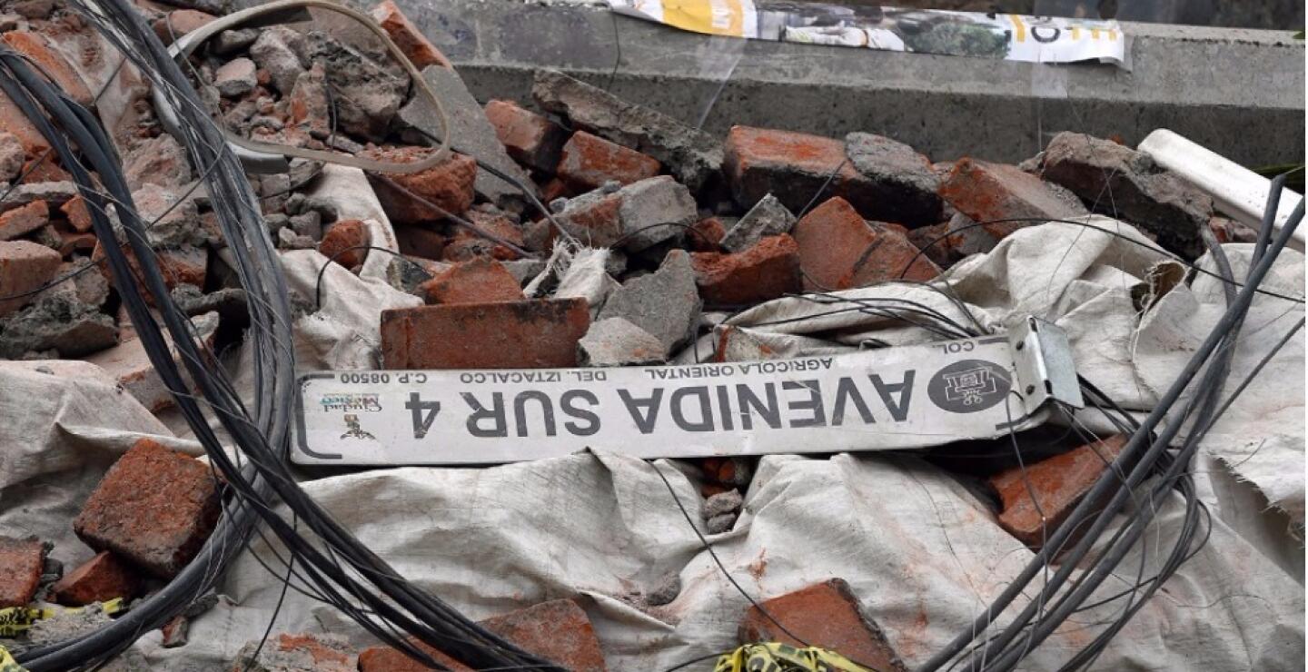 291483_Terremoto en México - Foto: AFP
