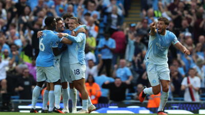 Manchester City le ganó al Bournemouth en la Premier League.