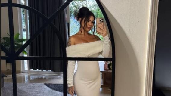 Cintia Cossio anunció que tiene seis meses de embarazo de su segundo hijo