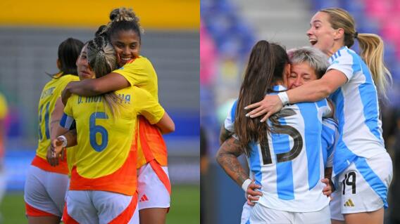 Colombia y Argentina se enfrentan por un cupo a la final de la Copa América femenina. 