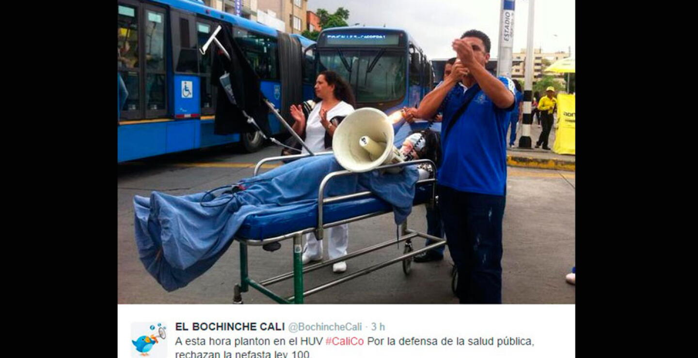 Los trabajadores del HUV reclaman el pago de salarios correspondiente a los tres últimos meses.