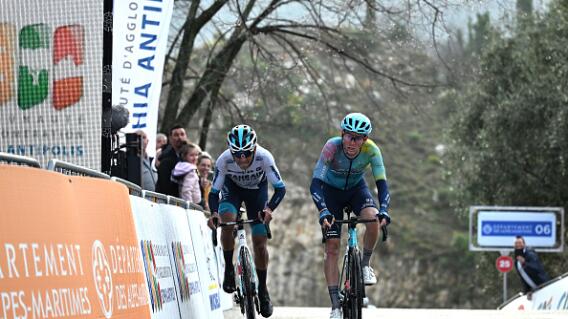 Santiago Buitrago, en el Tour de los Alpes Marítimos. Santiago Buitrago, en el Tour de los Alpes Marítimos.