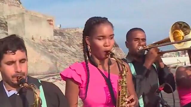 Cartagena disfruta con la música de su primera orquesta conformada por personas invidentes