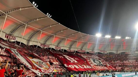 Barra 'Baron Rojo Sur' del América de Cali en el Pascual Guerrero Barra 'Baron Rojo Sur' del América de Cali en el Pascual Guerrero
