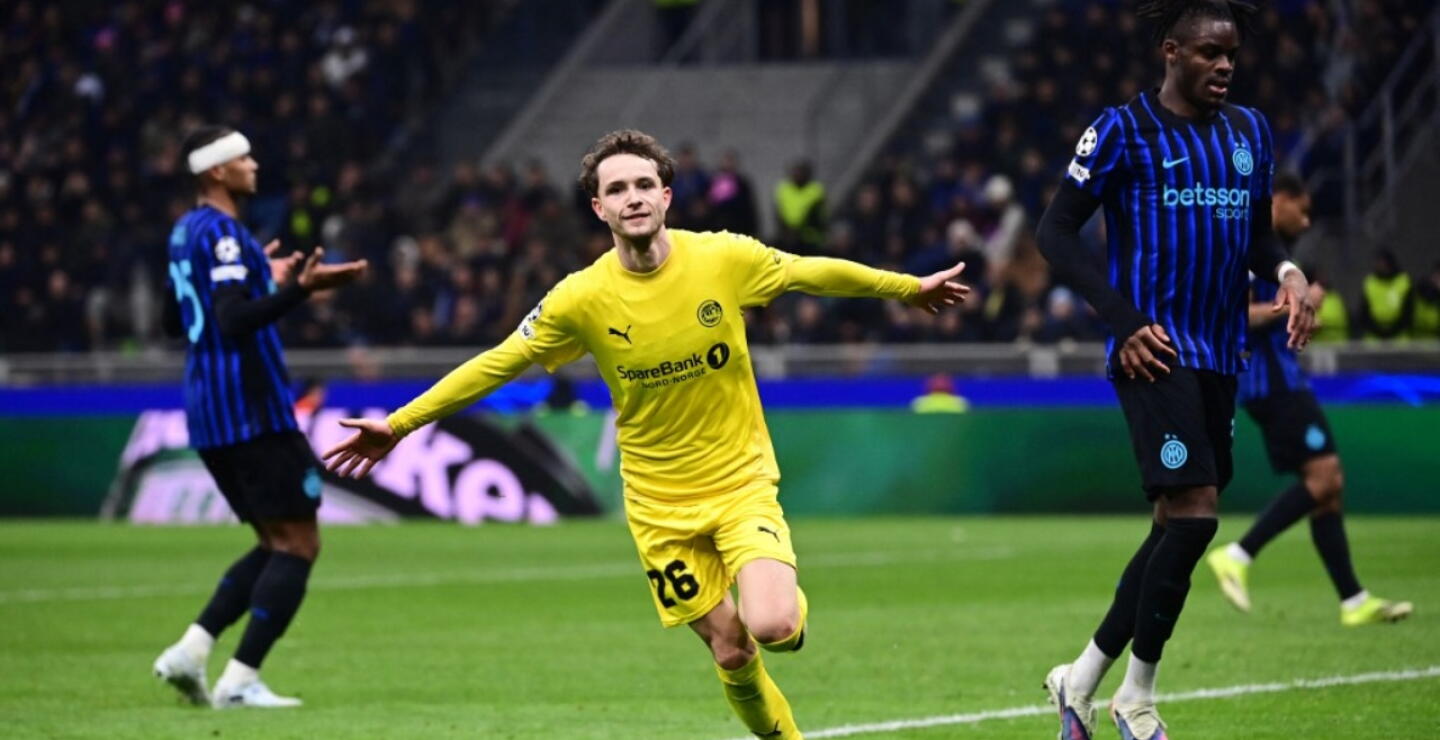 Bodo eliminó al Inter de Milán de la Champions League.