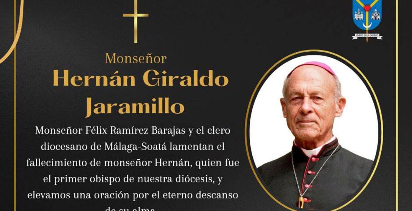 Falleció Monseñor Hernán Giraldo Jaramillo