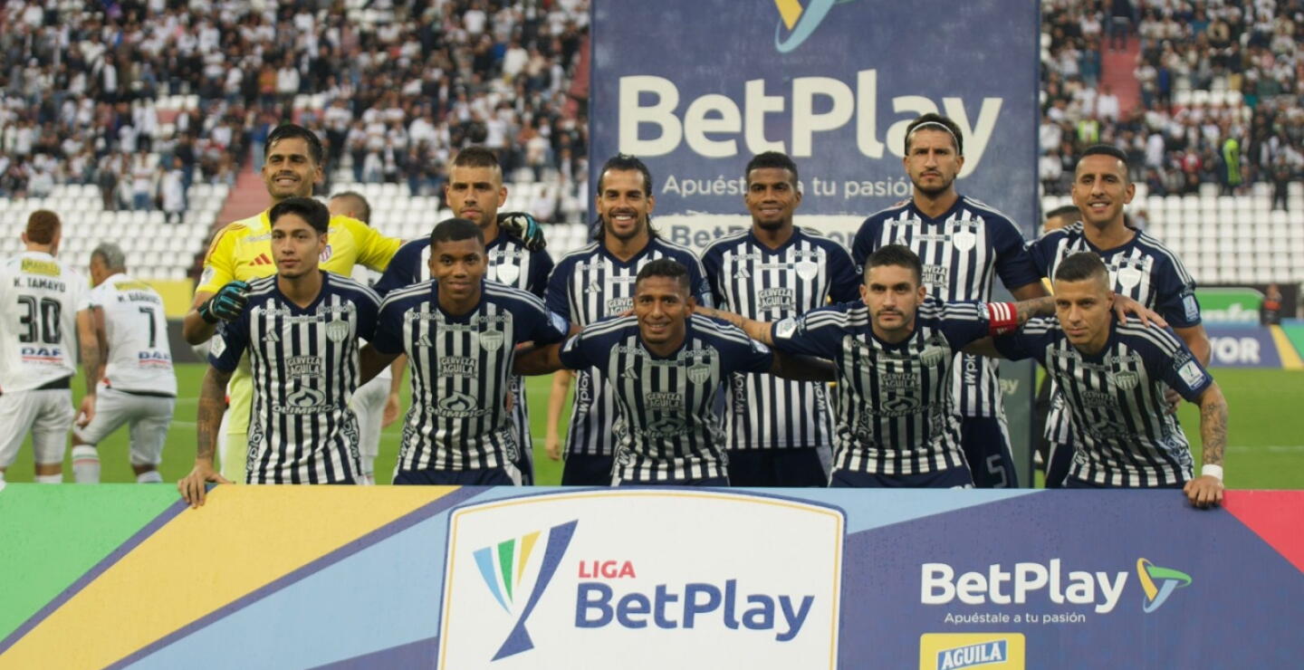 La formación titular de Junior en su visita a Once Caldas por la cuarta fecha de la Liga II-2025.