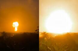 Impresionantes imágenes de erupción de volcán en Antioquia: evacúan viviendas cercanas