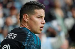 James Rodríguez, volante del Minnesota United. 