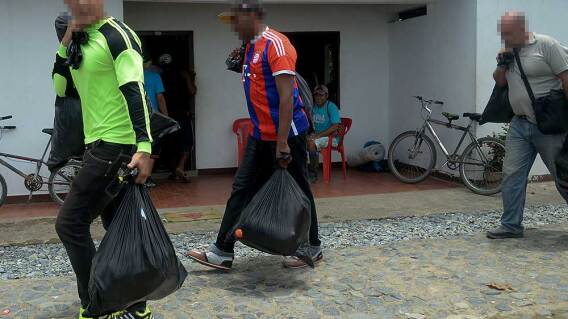 341942_BLU Radio // Migrantes en Colombia // Foto: AFP, imagen de referencia