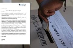 Carta invitan a votar en Colombia
