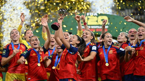 La Selección de España, campeona del Mundial Femenino Sub-20.