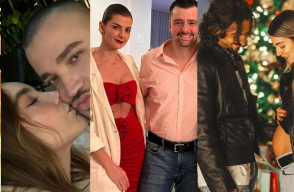 Así celebraron la Navidad algunos famosos