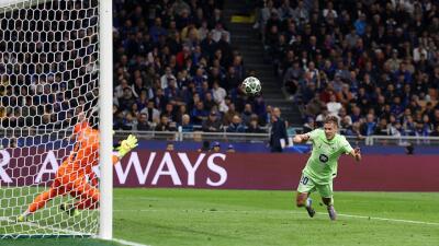 Dani Olmo y su gol al Inter de Milán.