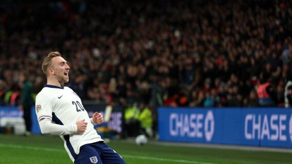 Jarrod Bowen celebra con Inglaterra Jarrod Bowen celebra con Inglaterra