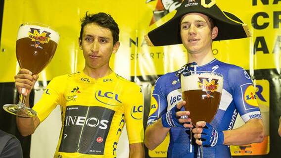 AFP: Egan Bernal y Remco Evenepoel